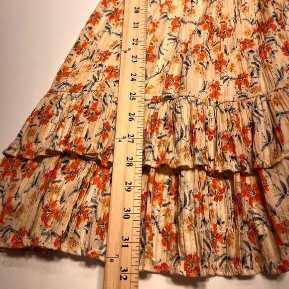 MinkPink Ruffle Tiered Floral Minu Dress Small NWOT - Picture 7 of 7